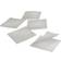 Tape Logic Double Sided Foam Squares, 1" x 1", 31.25 Mil, White, 648/Roll