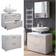VICCO Meuble Sous Vasque Simple 80 x 58.6 cm