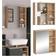 Vicco Armario Con Espejo Para Baño Senyo 62 x 64 cm