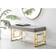 Furniturebox Cambridge Modern Gold Settee Bench