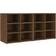 vidaXL Skoreoler 2 Stk 52.5 x 30 x 50 cm Brun Egetræsfarve Skostativ