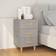 vidaXL Cabinet Concrete Nattbord