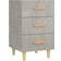 vidaXL Cabinet Concrete Nattbord