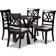 Baxton Studio Julia Dining Set 34.3" 5