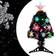 vidaXL Led Snowflakes Juletræ 64cm