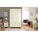 GFW Lancaster Cream Wardrobe 112x180cm