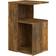 vidaXL smoked oak Side Small Table