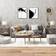 vidaXL Sideborde 2 Stk 40 x 40 x 40 cm Småbord