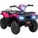 Homcom 12V Electric Quad Bike for Kids Pink