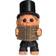 Lykketrold HC Andersen Black Prydnadsfigur 9cm