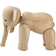 Kay Bojesen Elephant Mini Figurine 3.7"