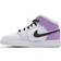 NIKE Air Jordan 1 Mid GS - Barely Grape/White/Rush Fuchsia/Black