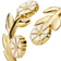 Lund Copenhagen Marguerit Ring - Gold/White