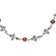 Lund Classic Bracelet - Silver/Garnet