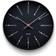Arne Jacobsen Bankers Black Wall Clock 21cm