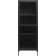 SoffaDirekt Bronco Glasskab H160 Sort Opbevaringsskab
