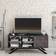 Decorotika North Cream/Black TV Bench 130x58.6cm