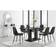 Furniturebox Imperia Dining Set 90x150cm 7pcs