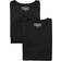 Bread & Boxers Crew-Neck T-shirt 2 Stk. - Sort