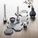 Georg Jensen Cafu Värmeljuslykta 7.6cm 2st