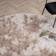 Venture Design Shiva Shaggy Grå, Beige, Guld 200cm