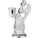 Skultuna Guardian Angel Candlestick 5.5"