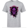 Kid's Neon Death Mask T-Shirt - Grey
