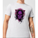 Kid's Neon Death Mask T-Shirt - Grey