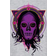 Kid's Neon Death Mask T-Shirt - Grey