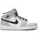 NIKE Air Jordan 1 Mid GS - Light Smoke Grey/Black/White