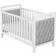 Babymore Velvet Deluxe Convertible Cot Bed 29.1x61.4"