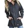 Trespass Women's Waterproof Jacket Long Length Daytrip - Black