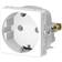 Lauritz Knudsen LK Fuga m/sidejord 1 modul - Hvid