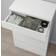 Ikea Kullen White Chest of Drawer 70x112cm