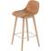 Muuto Avec Dossier Cuir H65 Tabouret de bar