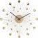 Karlsson Sunburst Crystal Wall Clock 11.8"