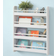 SoBuy Wall Mounted 4 Tiers Children Bookcase