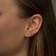 Stine A Candy Hugging Creol Right Earring - Silver/Multicolour