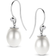 Spirit Icons Figaro Earrings - Silver/Pearls/Transparent