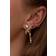 Stine A Midnight Sparkle Earring - Gold/Transparent