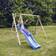 Nordic Play Swing Stand with Swing & Trapeze & Swing Bracket Incl Slide