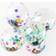 Globos Confetti Latex Balloons Neon Mix