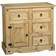SECONIQUE Corona Brown Sideboard 91.5x83.5cm