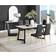 Furniturebox Carson Dining Set 90x160cm 7pcs