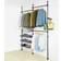 SoBuy Black Clothes Rack Shelving System