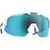 Bliz Matrix 52804-03 Shiny White/Smoke w Blue Multi Lunettes