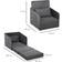 Homcom Futon Couch Sofa 70cm 1 Seater