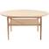 Intarsia Furniture No. 100 White Oiled Oak Coffee Table 100cm