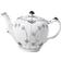 Royal Copenhagen Sort Musselmalet Halvblonde Tekande 1L