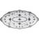 Royal Copenhagen Sort Musselmalet Halvblonde Serveringsfad